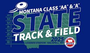 2025 State AA-A Track and Field Logo 